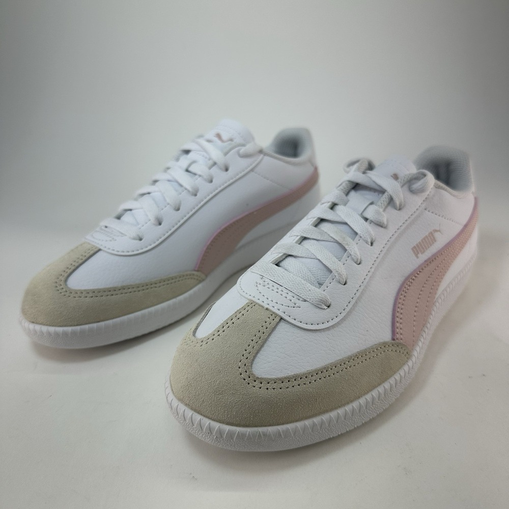 Puma Club 5v5 Women's Size 8.5 White Pink Casual Sneakers Shoes 401090-04